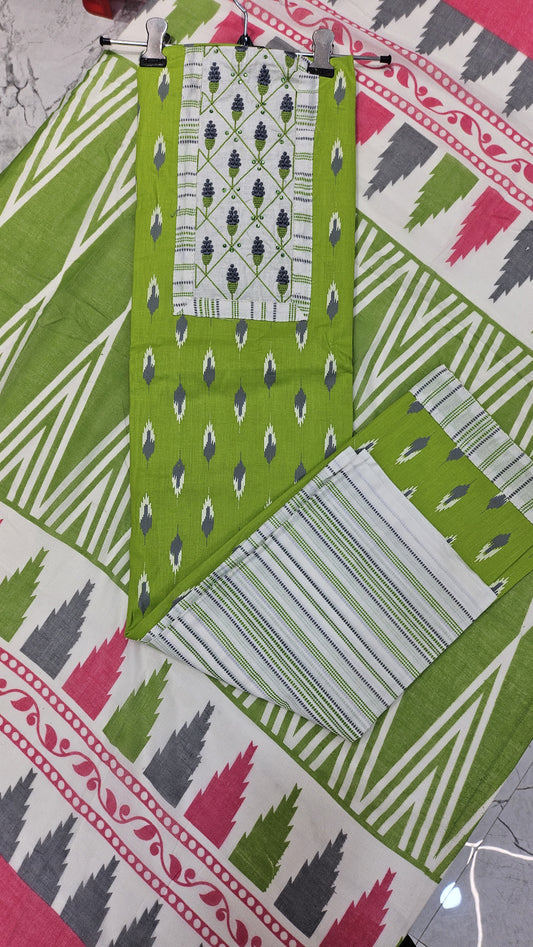 Super cool Green cotton suit