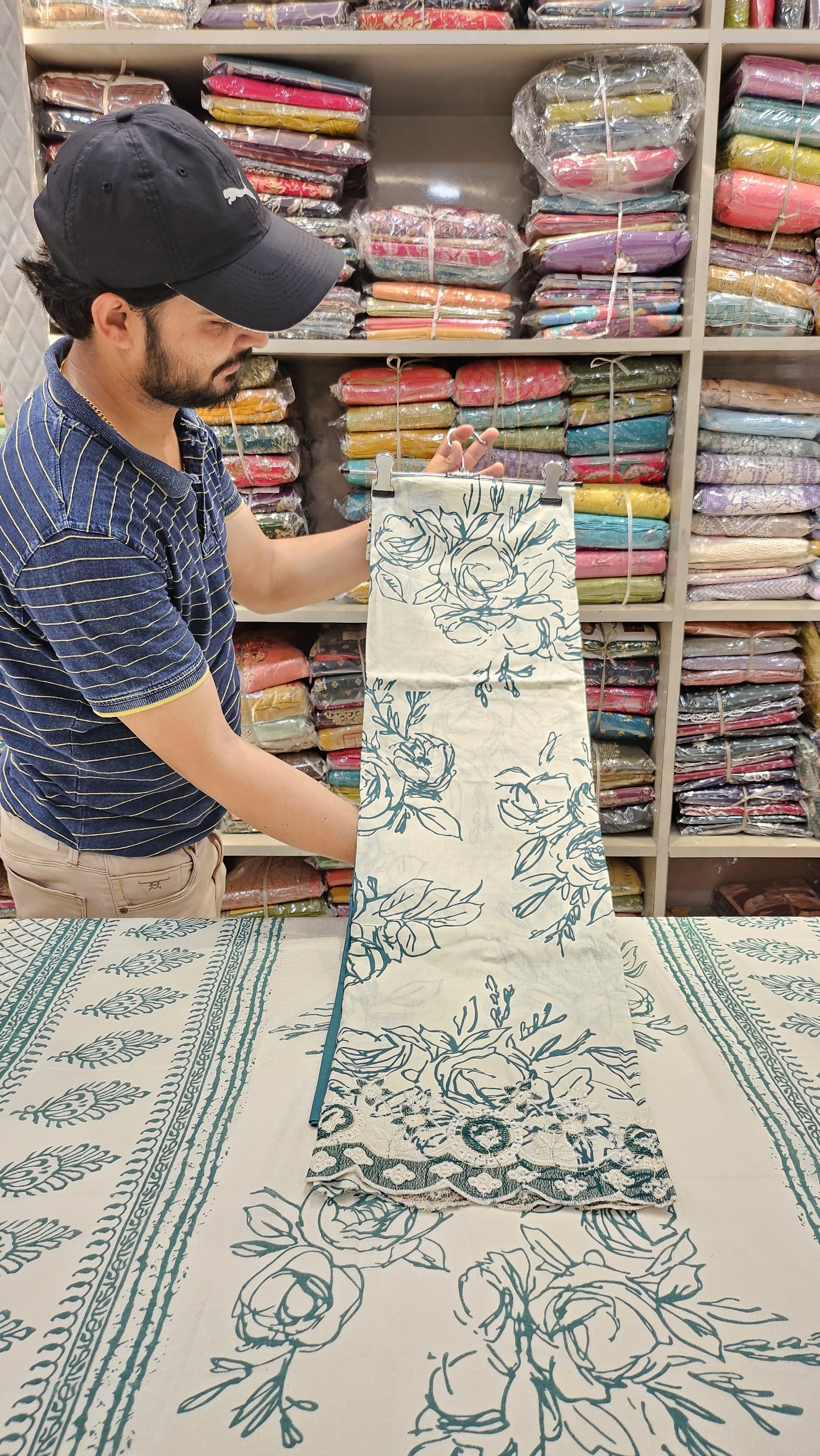 Super cool pure cotton flower print