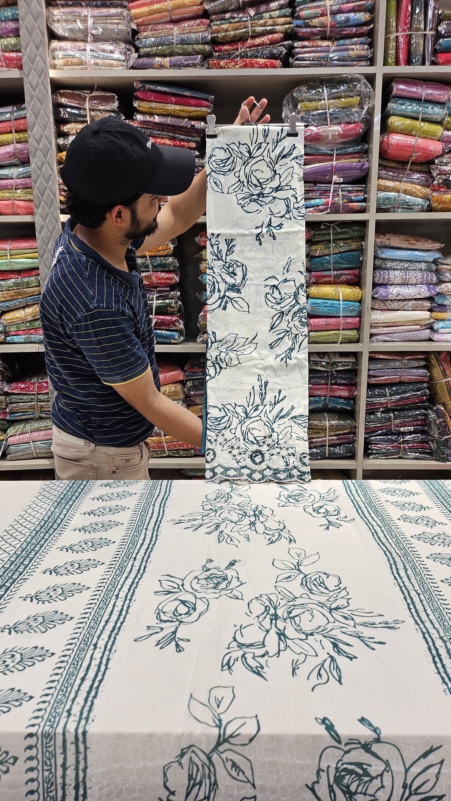 Super cool pure cotton flower print