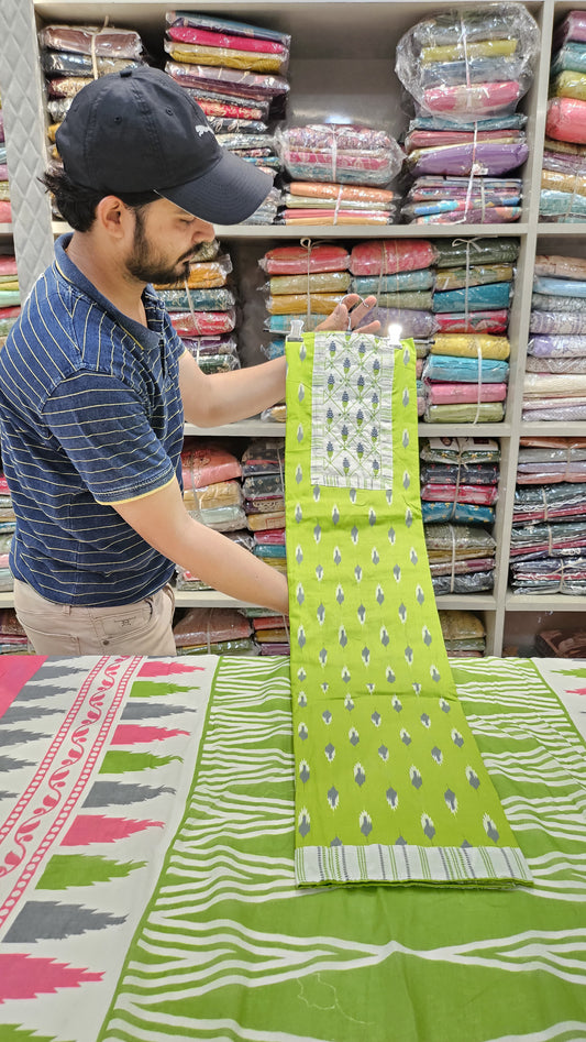 Super cool Green cotton suit
